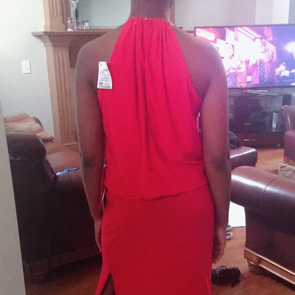 Beautiful red dress